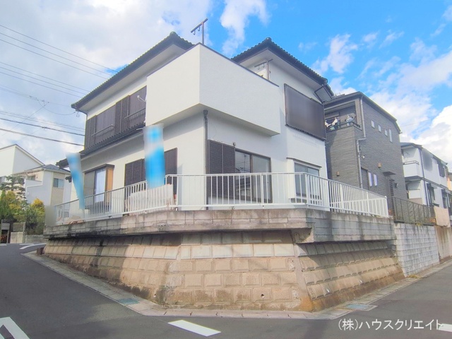 千葉県松戸市河原塚の中古戸建て完成写真 2025年11月9日撮影