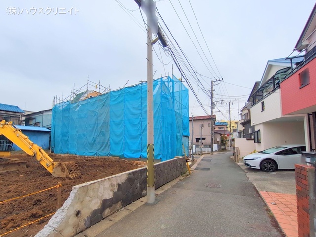 千葉県市川市香取1丁目の新築戸建て上棟写真 2025年11月12日撮影