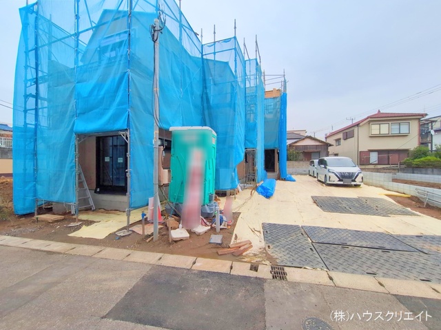 千葉県市川市香取1丁目の新築戸建て上棟写真 2025年11月12日撮影