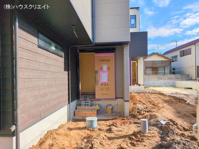 千葉県市川市香取1丁目の新築戸建て外構写真 2025年12月15日撮影