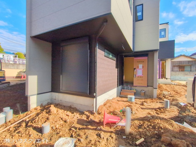 千葉県市川市香取1丁目の新築戸建て外構写真 2025年12月15日撮影