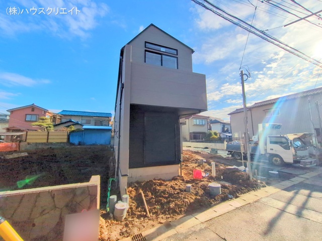 千葉県市川市香取1丁目の新築戸建て外構写真 2025年12月15日撮影