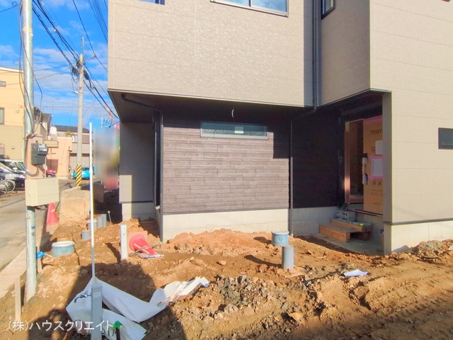 千葉県市川市香取1丁目の新築戸建て外構写真 2025年12月15日撮影