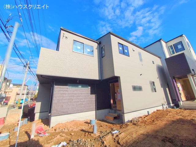 千葉県市川市香取1丁目の新築戸建て外構写真 2025年12月15日撮影