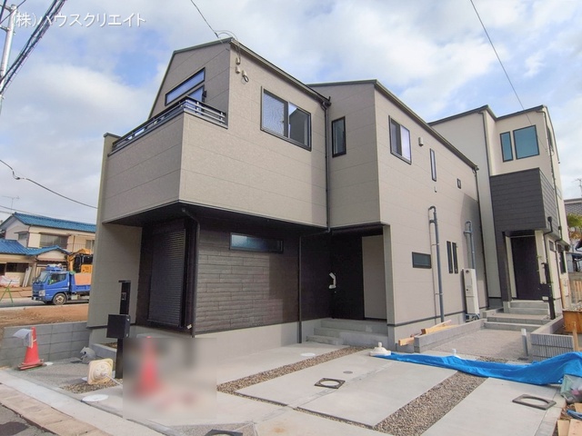 千葉県市川市香取1丁目の新築戸建て完成写真 2026年2月23日撮影