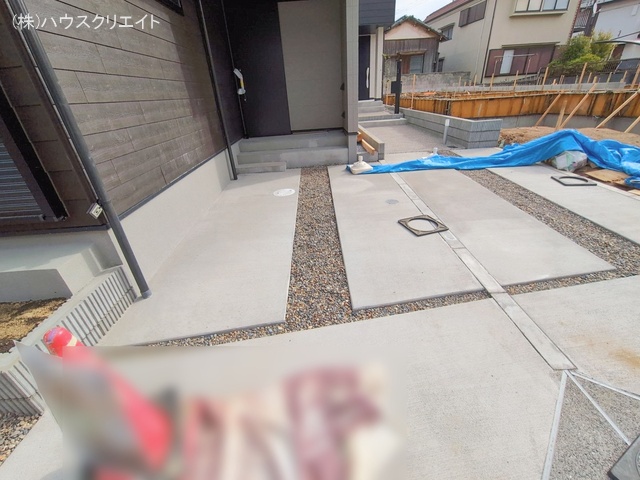 千葉県市川市香取1丁目の新築戸建て完成写真 2026年2月23日撮影