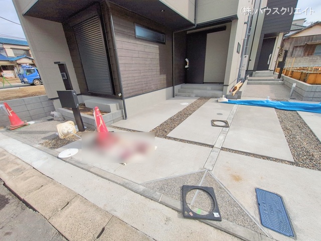 千葉県市川市香取1丁目の新築戸建て完成写真 2026年2月23日撮影