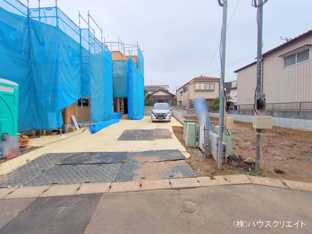 千葉県市川市香取1丁目の新築戸建て更地・土地写真 2025年11月12日撮影