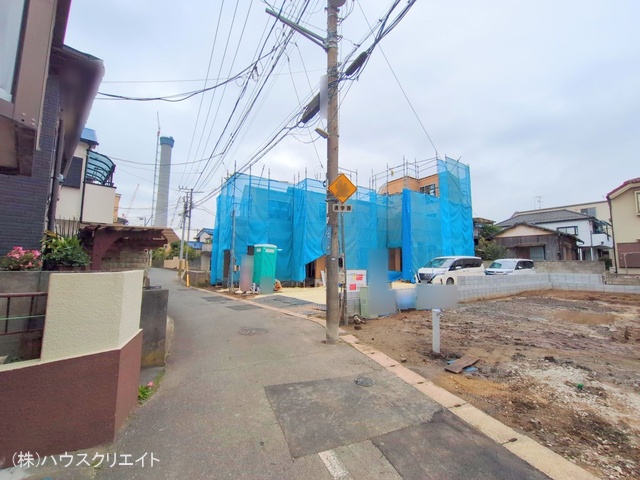 千葉県市川市香取1丁目の新築戸建て更地・土地写真 2025年11月12日撮影