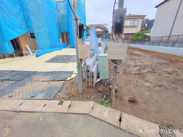 千葉県市川市香取１丁目の新築戸建て更地・土地写真 2025年11月12日撮影