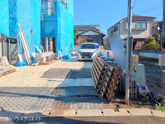 千葉県市川市香取1丁目の新築戸建て更地・土地写真 2025年11月27日撮影