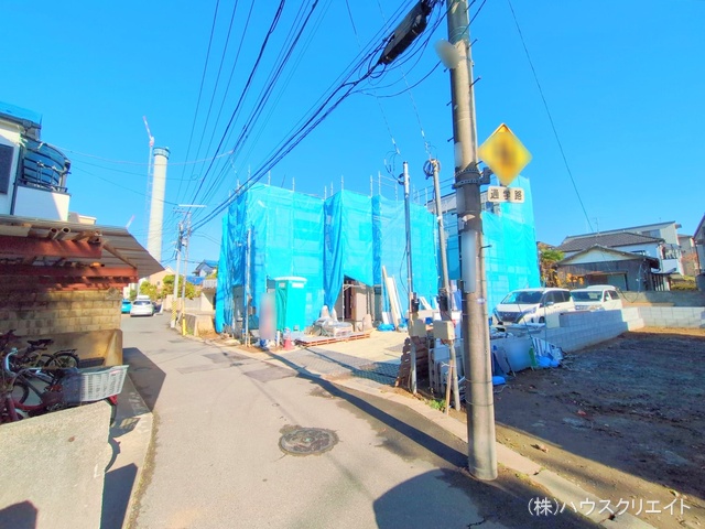 千葉県市川市香取1丁目の新築戸建て更地・土地写真 2025年11月27日撮影