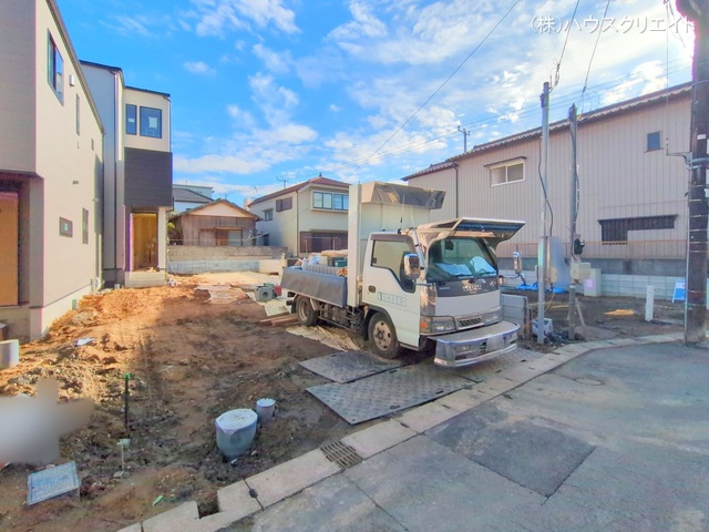 千葉県市川市香取1丁目の新築戸建て更地・土地写真 2025年12月15日撮影