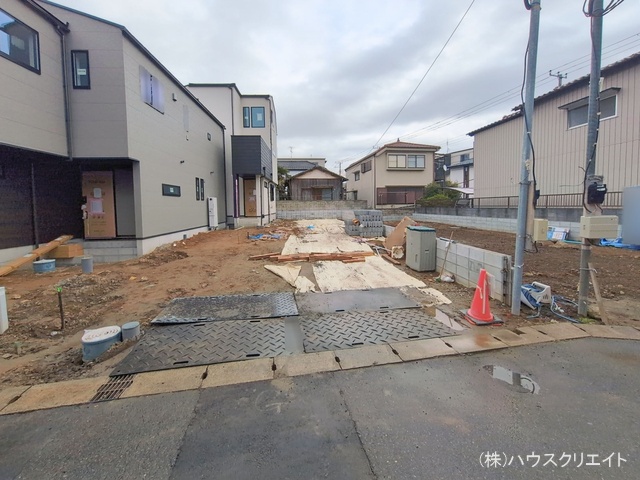 千葉県市川市香取1丁目の新築戸建て更地・土地写真 2026年1月6日撮影