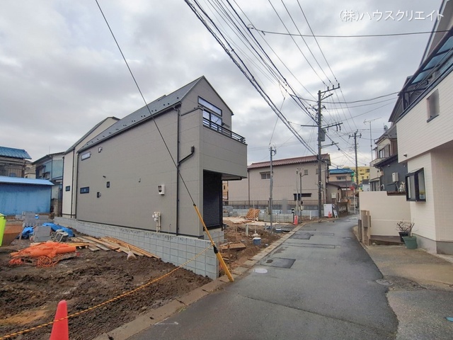千葉県市川市香取1丁目の新築戸建て更地・土地写真 2026年1月6日撮影