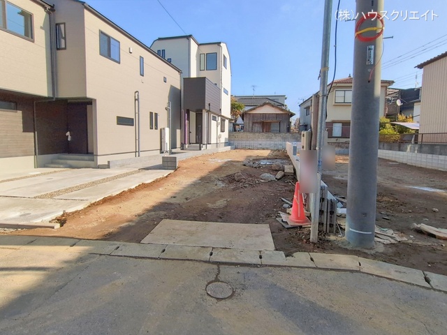 千葉県市川市香取1丁目の新築戸建て更地・土地写真 2026年1月26日撮影