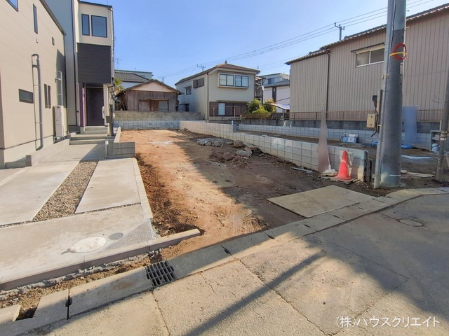 千葉県市川市香取1丁目の新築戸建て更地・土地写真 2026年1月26日撮影