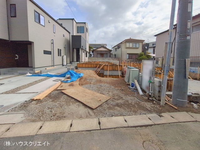 千葉県市川市香取1丁目の新築戸建て基礎写真 2026年2月23日撮影