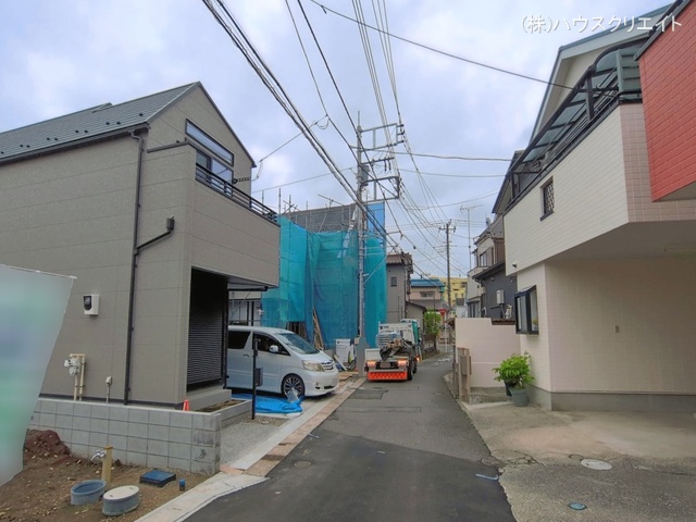 千葉県市川市香取１丁目の新築戸建てシート写真 2026年3月31日撮影