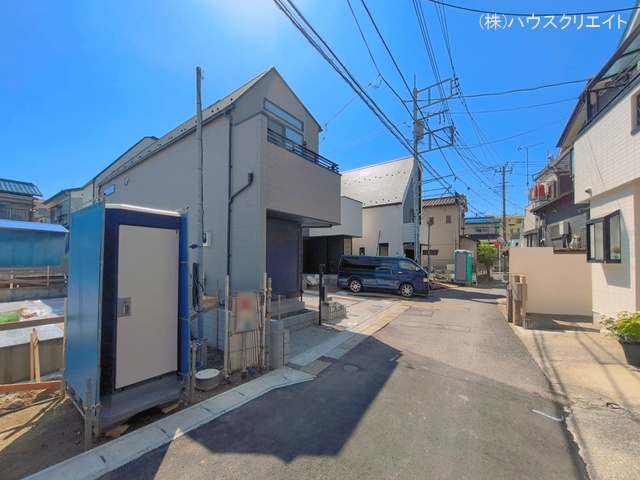 千葉県市川市香取1丁目の新築戸建て外構写真 2026年5月11日撮影