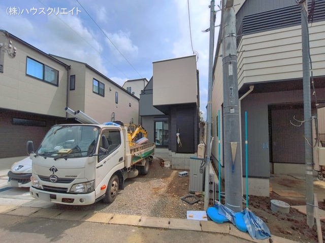 千葉県市川市香取1丁目の新築戸建て外構写真 2026年5月25日撮影