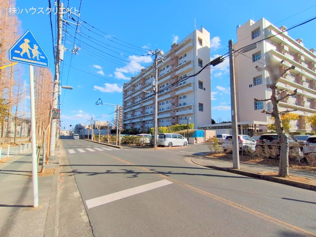 千葉県我孫子市つくし野3丁目のマンション『我孫子ビレジ3号棟』外観写真 2025年2月25日撮影