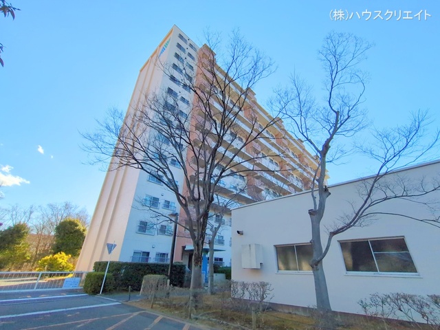 千葉県我孫子市つくし野3丁目のマンション『我孫子ビレジ3号棟』外観写真 2025年2月25日撮影