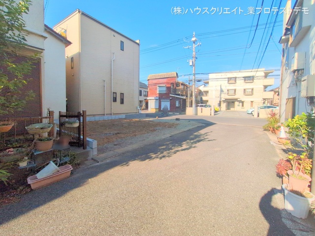 千葉県松戸市栄町７丁目の新築戸建て更地・土地写真 2025年12月10日撮影