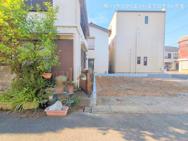 千葉県松戸市栄町７丁目の新築戸建て更地・土地写真 2025年12月10日撮影
