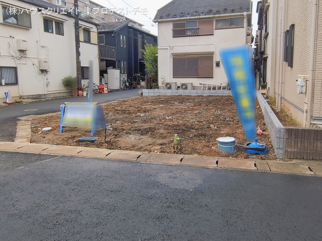 千葉県松戸市栄町７丁目の新築戸建て更地・土地写真 2026年1月6日撮影
