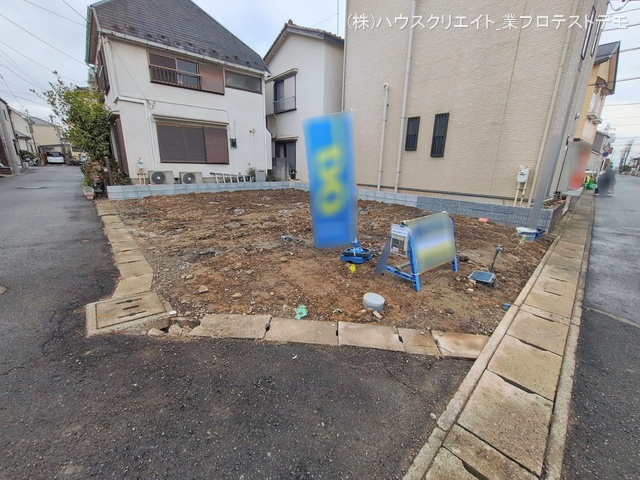 千葉県松戸市栄町７丁目の新築戸建て更地・土地写真 2026年1月6日撮影