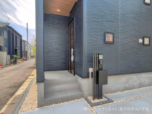 千葉県松戸市栄町７丁目の新築戸建て完成写真 2026年4月27日撮影