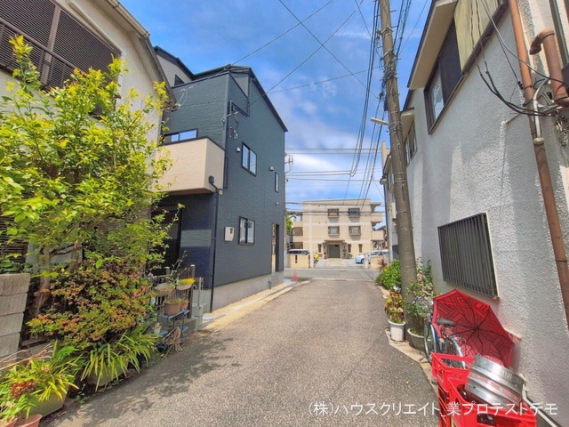千葉県松戸市栄町７丁目の新築戸建て完成写真 2026年4月27日撮影