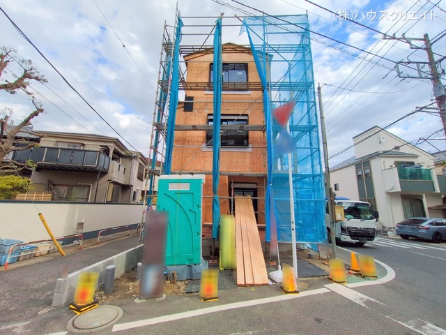 千葉県市川市関ケ島の新築戸建て上棟写真 2025年11月17日撮影