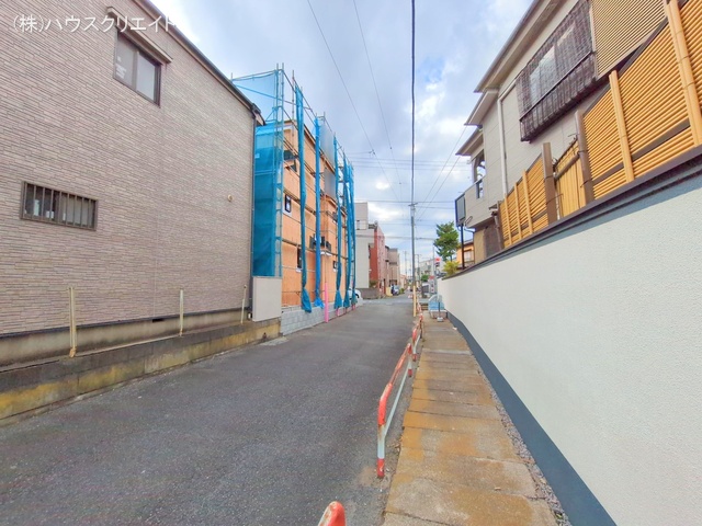 千葉県市川市関ケ島の新築戸建て上棟写真 2025年11月17日撮影