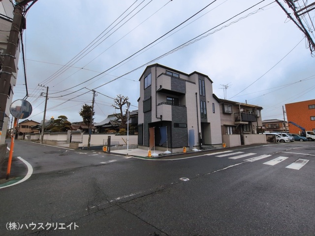 千葉県市川市関ケ島の新築戸建て完成写真 2026年3月9日撮影