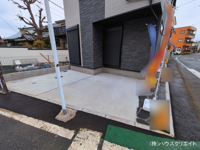 千葉県市川市関ケ島の新築戸建て完成写真 2026年3月9日撮影