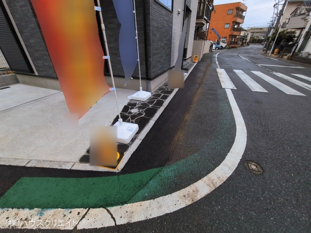 千葉県市川市関ケ島の新築戸建て完成写真 2026年3月9日撮影