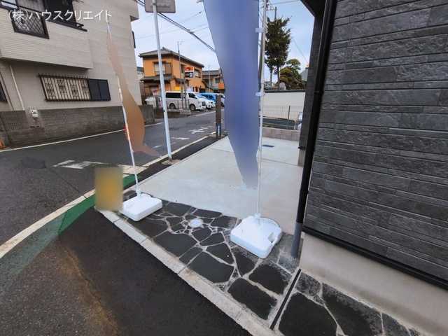 千葉県市川市関ケ島の新築戸建て完成写真 2026年3月9日撮影