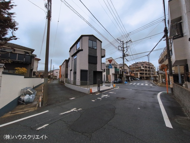 千葉県市川市関ケ島の新築戸建て完成写真 2026年3月9日撮影