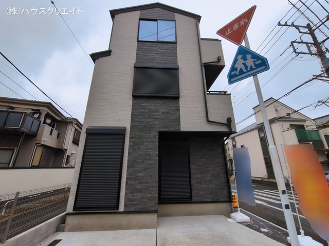 千葉県市川市関ケ島の新築戸建て完成写真 2026年3月9日撮影