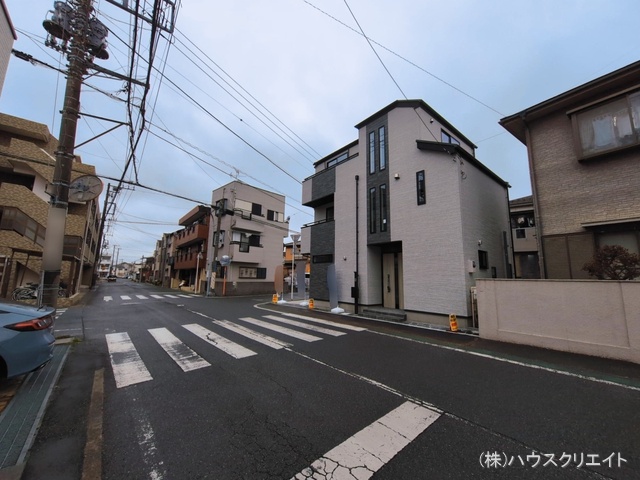 千葉県市川市関ケ島の新築戸建て完成写真 2026年3月9日撮影