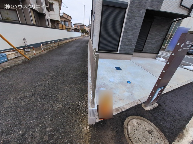 千葉県市川市関ケ島の新築戸建て完成写真 2026年3月9日撮影