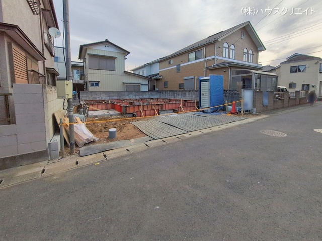 千葉県鎌ケ谷市丸山１丁目の新築戸建て基礎写真 2026年1月25日撮影