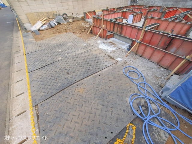 千葉県鎌ケ谷市丸山１丁目の新築戸建て基礎写真 2026年1月25日撮影