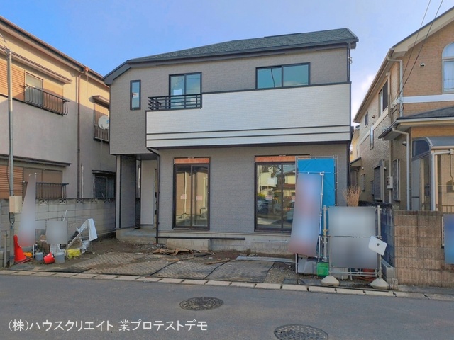 千葉県鎌ケ谷市丸山１丁目の新築戸建て外構写真 2026年3月26日撮影