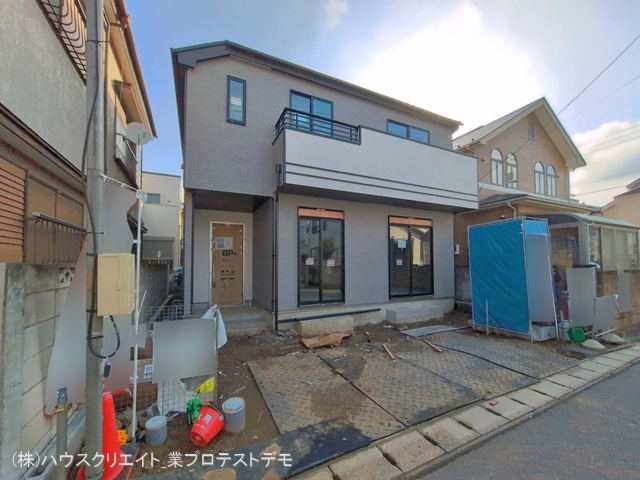 千葉県鎌ケ谷市丸山１丁目の新築戸建て外構写真 2026年3月26日撮影