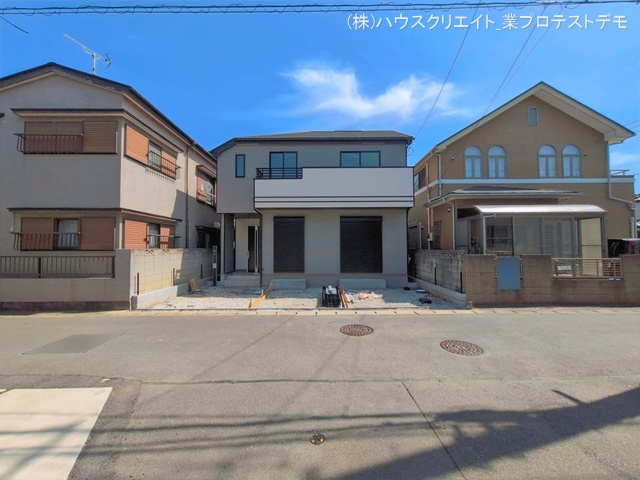 千葉県鎌ケ谷市丸山１丁目の新築戸建て外構写真 2026年4月16日撮影