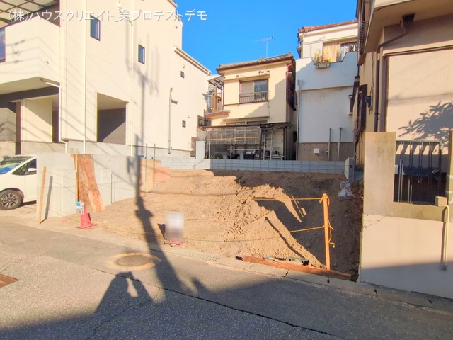 千葉県市川市原木３丁目の新築戸建て更地・土地写真 2025年12月7日撮影