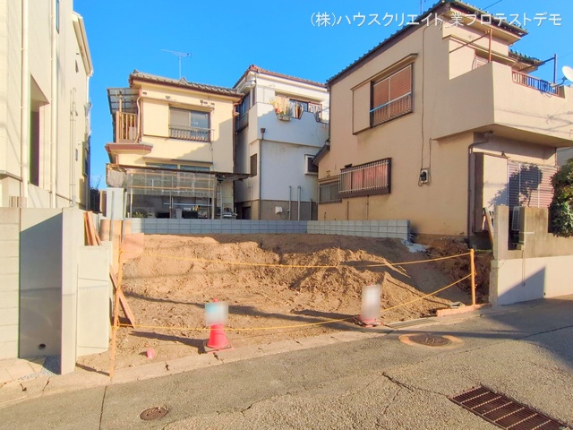 千葉県市川市原木３丁目の新築戸建て更地・土地写真 2025年12月7日撮影